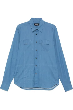 Kiton Skjorte med spids krave