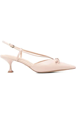 Lola Cruz 55 mm Satina slingback-pumps