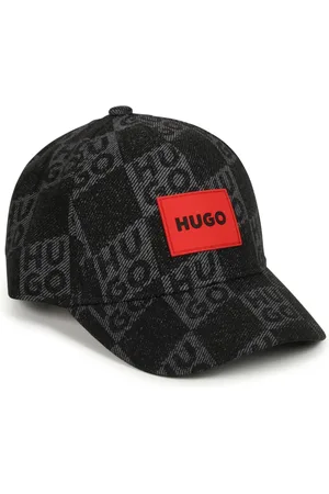 HUGO BOSS Kasket med logoapplikation