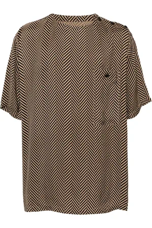 UMA WANG T-shirt med mønstret tryk
