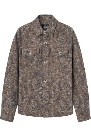 VERSACE Overskjorte i Barocco-jacquard