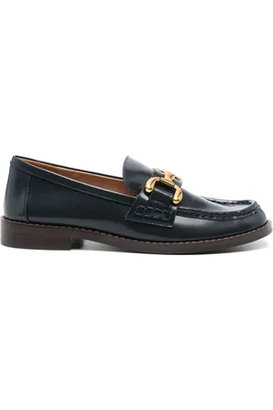 Bibi Lou Loafers i læder med horsebit-detalje