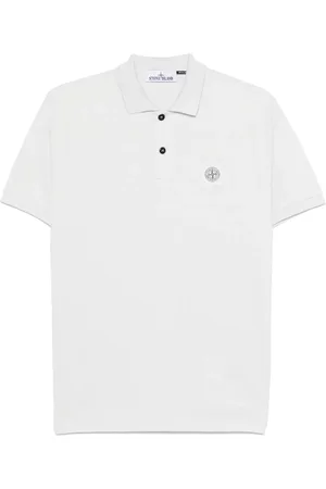 Stone Island Polo med kompasmærke
