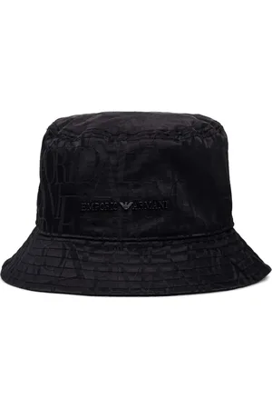 Emporio Armani Bøllehat med logobogstaver