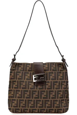 Fendi 2000-2010 Zucca Canvas skuldertaske