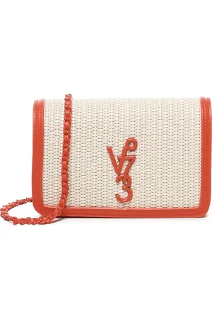 V°73 Satchel-taske med logoplade