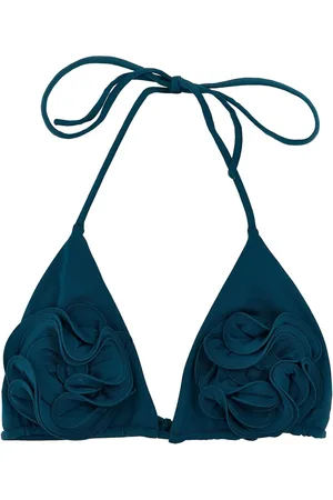 MAGDA BUTRYM Bikinitop med blomsterdetalje