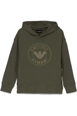 Emporio Armani Hættetrøje med broderet logo