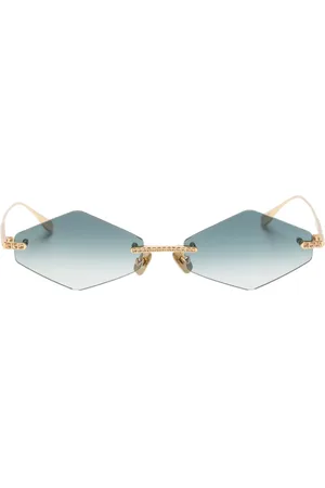 ANNA KARIN KARLSSON Crystal Nest solbriller med geometrisk stel