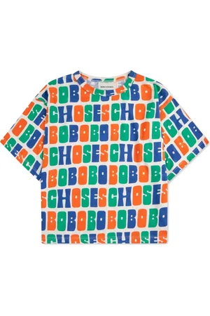 Bobo Choses T-shirt med heldækkende logotryk