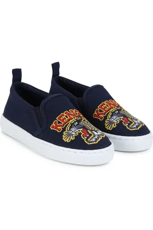Kenzo Slip-on sneakers med tigermærke