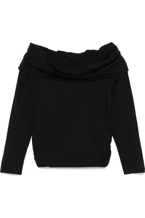 MISS GRANT T-shirt med foldet kant