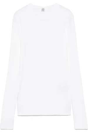 Totême Langærmet T-shirt i jersey