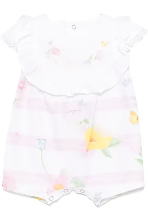 Lapin House Babydragt med blomstertryk