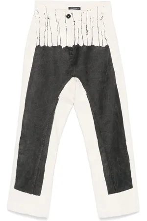 RUNDHOLZ Jeans med malingssprøjt