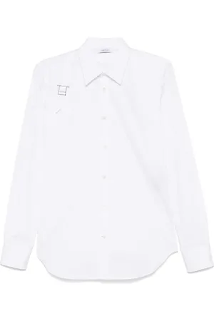 Alexander McQueen Skjorte med seler og T-Bar