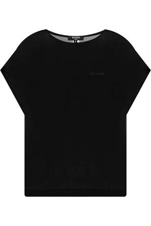 Balmain T-shirt med broderet logo