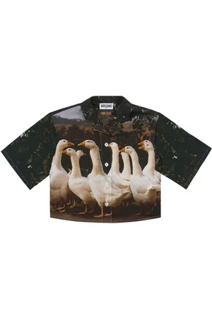 Moschino Skjorte med gåsetryk