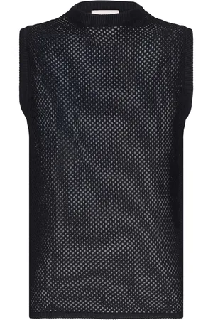LANEUS Vest i åben strik