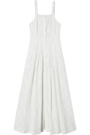 Twin-Set Lang kjole med broderi