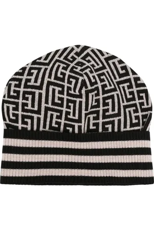 Balmain Hue med logo i jacquard