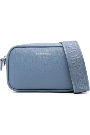 Emporio Armani Crossbody-taske i læder