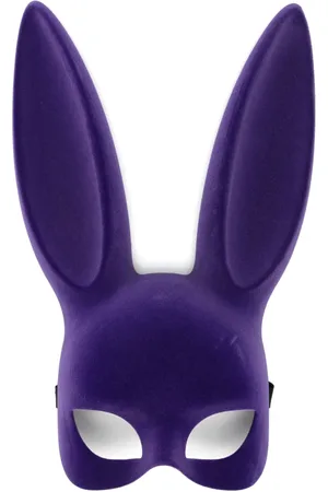 MAISON CLOSE Kanin-maske i velour