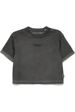 Izzue T-shirt med logobroderi