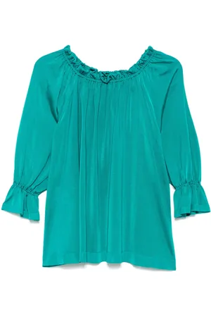 Alberta Ferretti Bluse med off-shoulder-snit