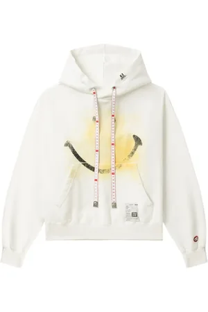 Maison Mihara Yasuhiro Smiley-hættetrøje
