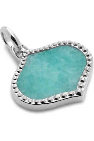 Monica Vinader Lotus amazonite vedhæng