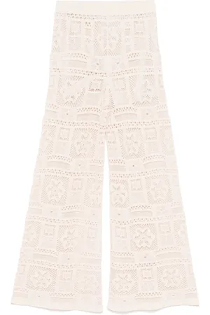 D.EXTERIOR Bukser i macramé