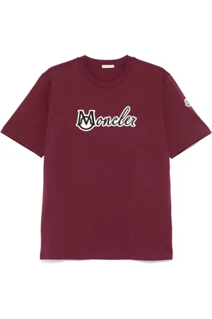 Moncler T-shirt med logomærke