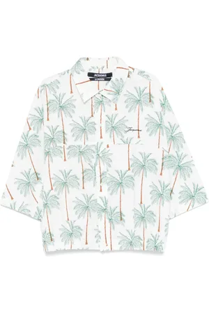 Jacquemus La Chemise Canevas skjorte