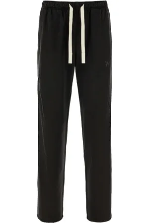 Palm Angels Bukser med monogram-broderi og lige ben