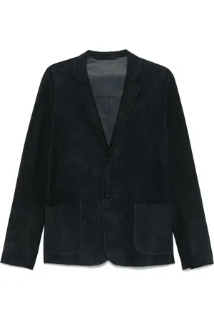 SALVATORE SANTORO Blazer i ruskind