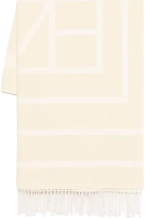Totême Tørklæde i jacquard med monogram