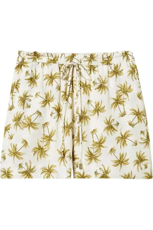 Twin-Set Shorts med palmetryk