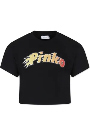 Pinko T-shirt med logotryk