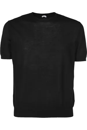 Malo Finstrikket T-shirt i bomuld