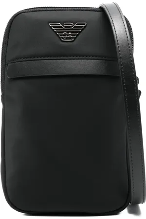 Emporio Armani Messenger-taske med logoplade