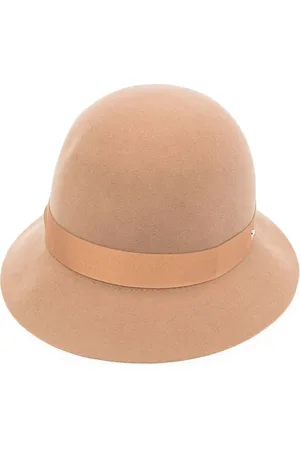 HELEN Hat i filt med bånddetalje