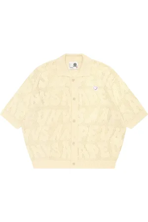 A Bathing Ape Strikket skjorte
