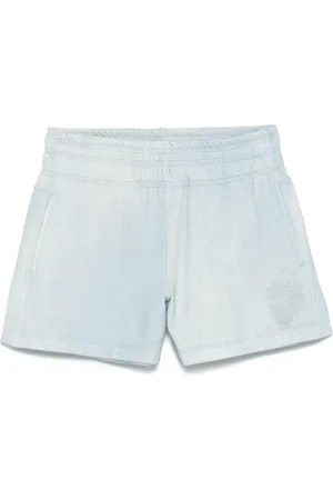 ERMANNO SCERVINO Denimshorts med blomsterapplikation