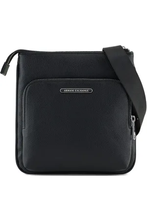 Armani Exchange Messenger-taske med logoplade