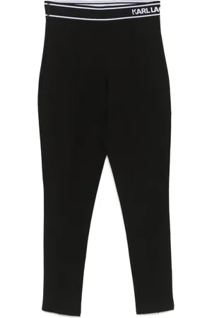 Karl Lagerfeld Leggings med logobånd i taljen