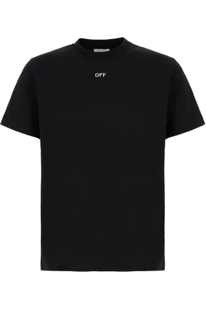 OFF-WHITE T-shirt med broderet logo