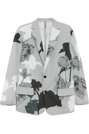 CROQUIS Blazer med blomstertryk