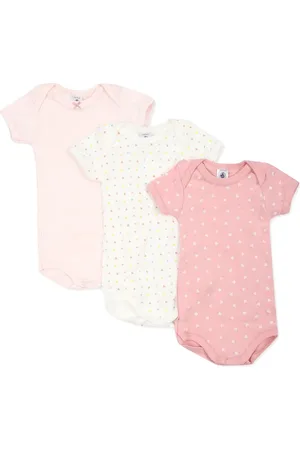 Petit Bateau Body i økologisk bomuld (sæt med tre)