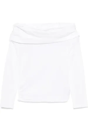 MISS GRANT T-shirt med foldet kant